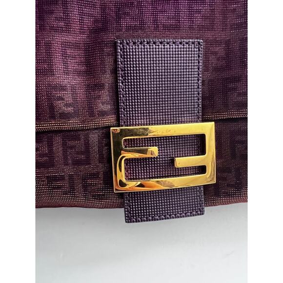 Fendi purple zucchino mamma baguette - Picture 3 of 9